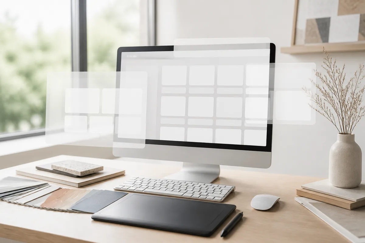 Page de rubrique affichant une liste de fiches générée automatiquement